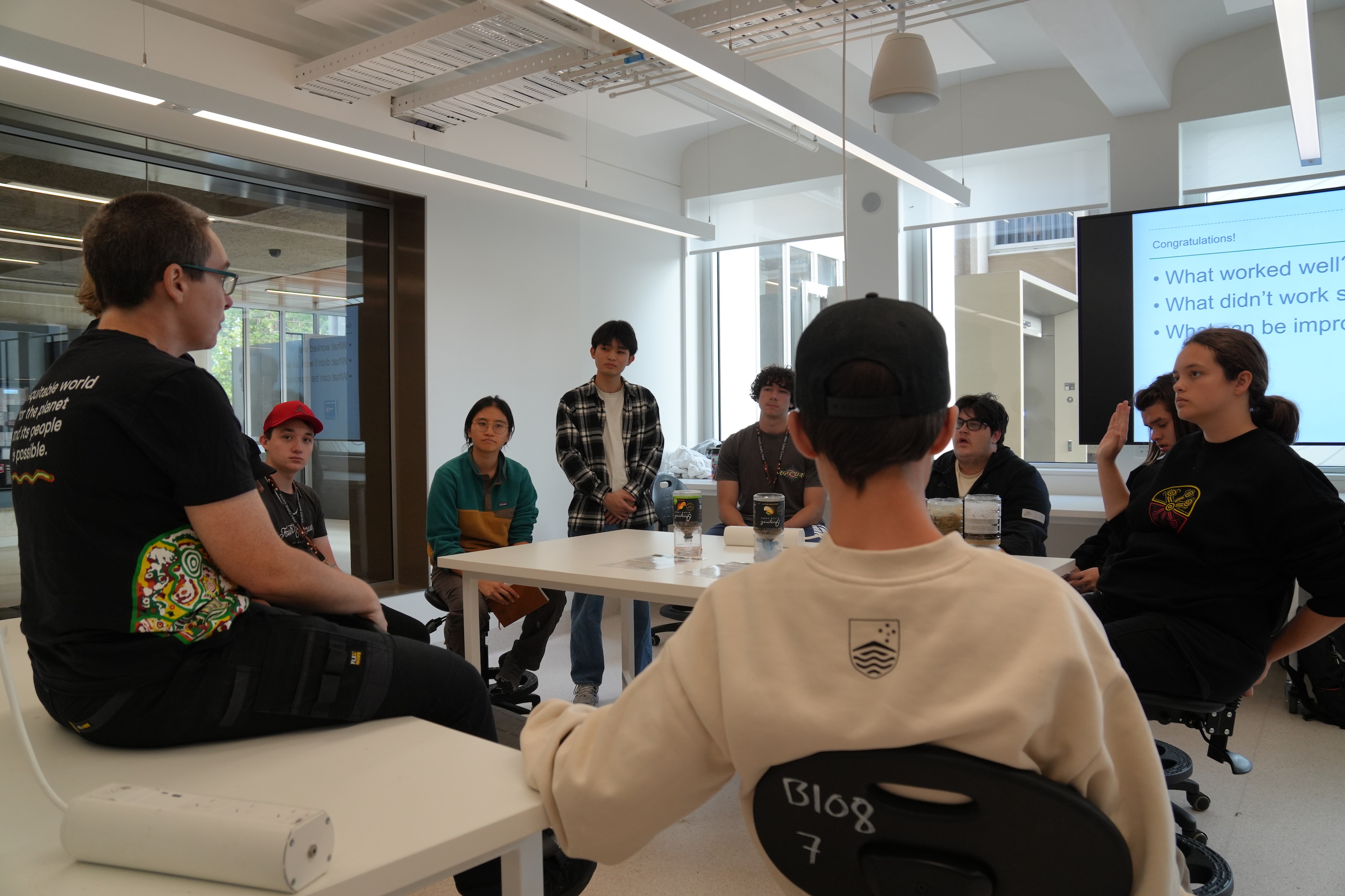 Students in the Engineers Without Borders Water For Life workshop