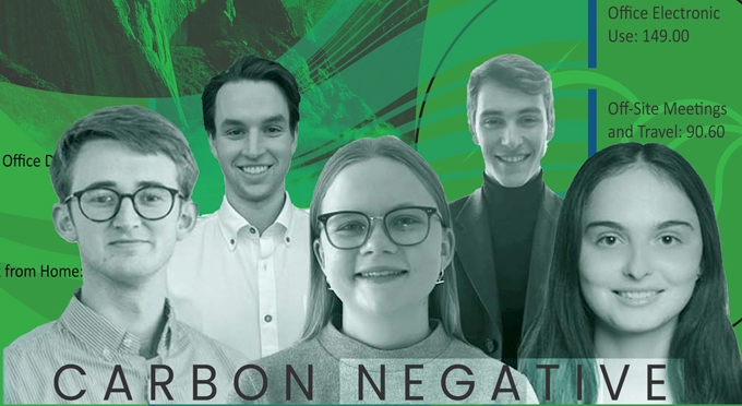 Capstone students chart a path to Carbon Negative
